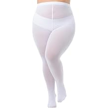 Womens Tights Large Sizes Elastic High Waist Durable Tights Soft Semi-Opaque Plus Sizes Fine Tights XL 2XL 3XL 4XL