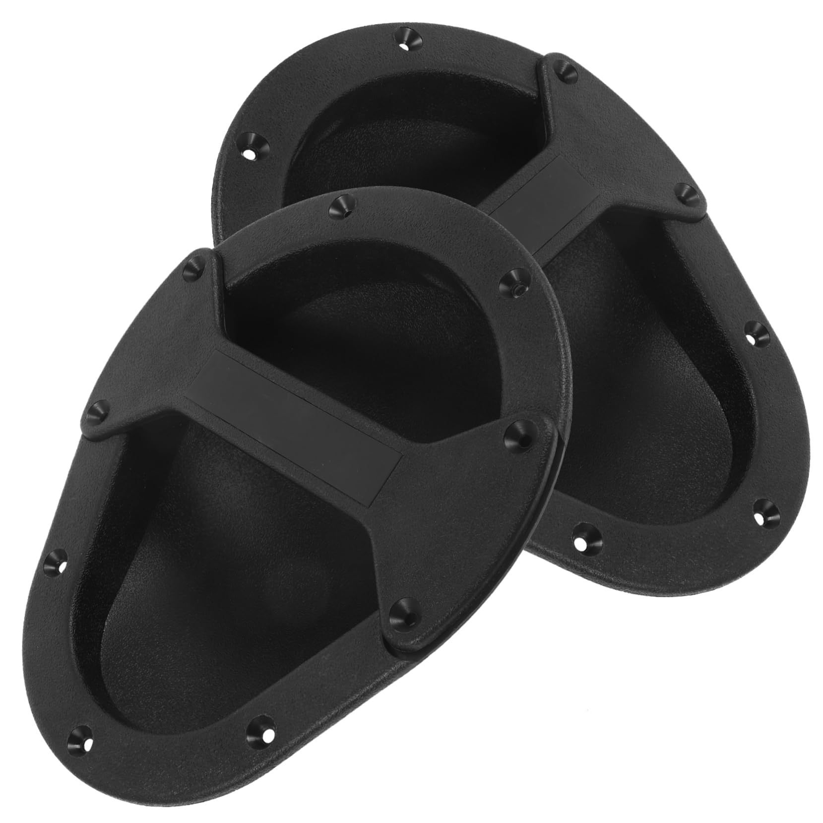 Levemolo Loudspeaker Handle Set 2pcs Speaker Pulls Black Quick Operation for Stage Setup