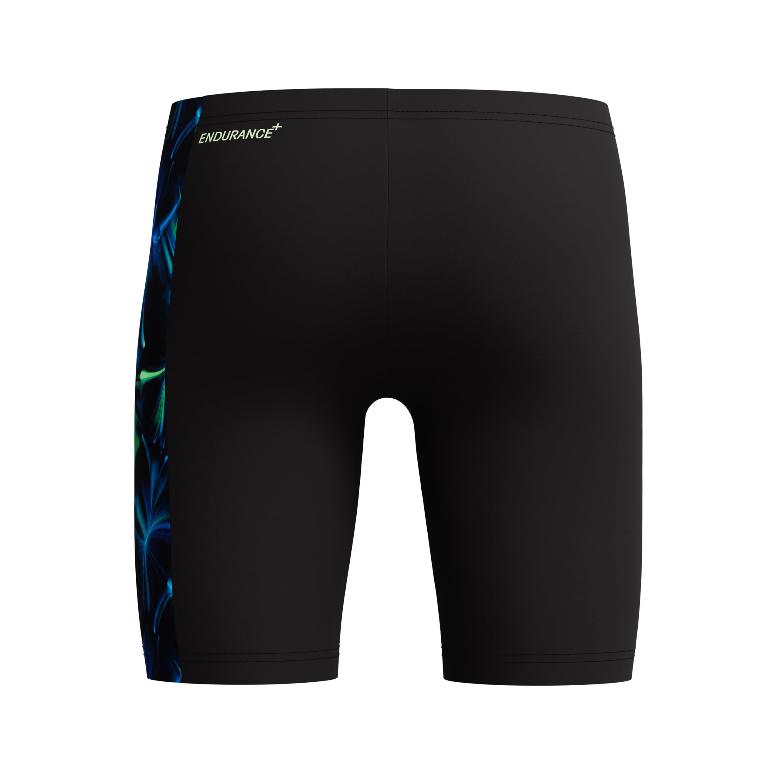 Speedo Jammer Badehose für Jungen, bedruckt, Anthrazit/Hellklee