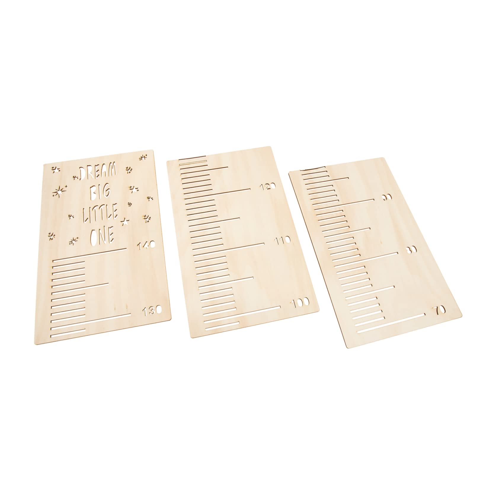 ERINGOGO Kids Growth Height Chart Unique Splicing Design Wall Sticker No Fading Easy Removal Decorative Height Measuring Sticker for Boys Girls Rooms