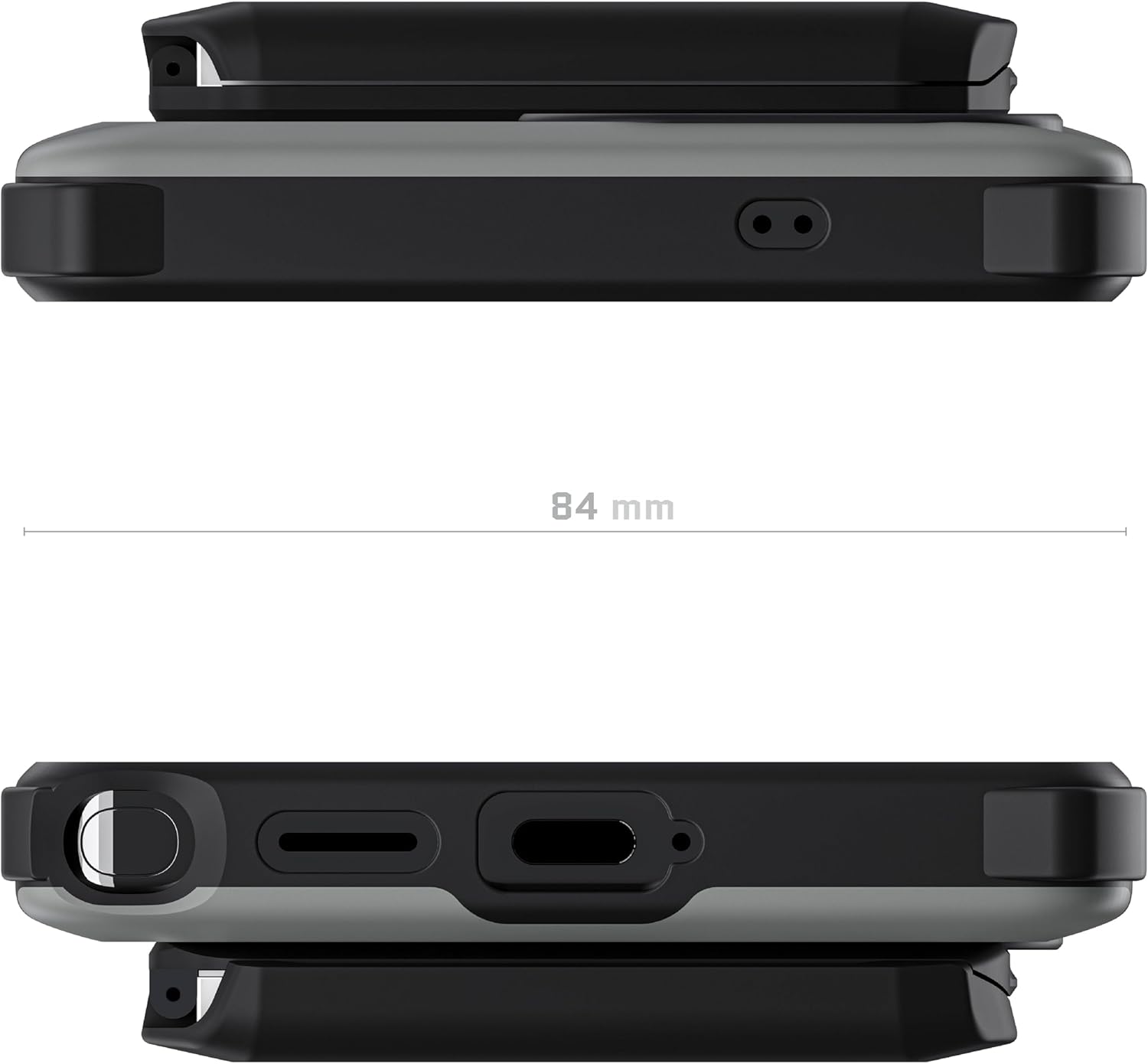 Ghostek Exec S25 Ultra Wallet Case with Detachable Magnetic Card Holder, Compatible with MagSafe Accessories Designed for Samsung Galaxy S25Ultra 2025 (6.9") (Gray) - Image 9