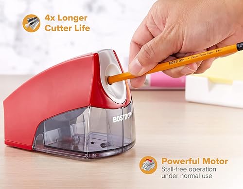 Miniatura 7 de Bostitch - Sacapuntas eléctrico personal azul EPS4-BLUE