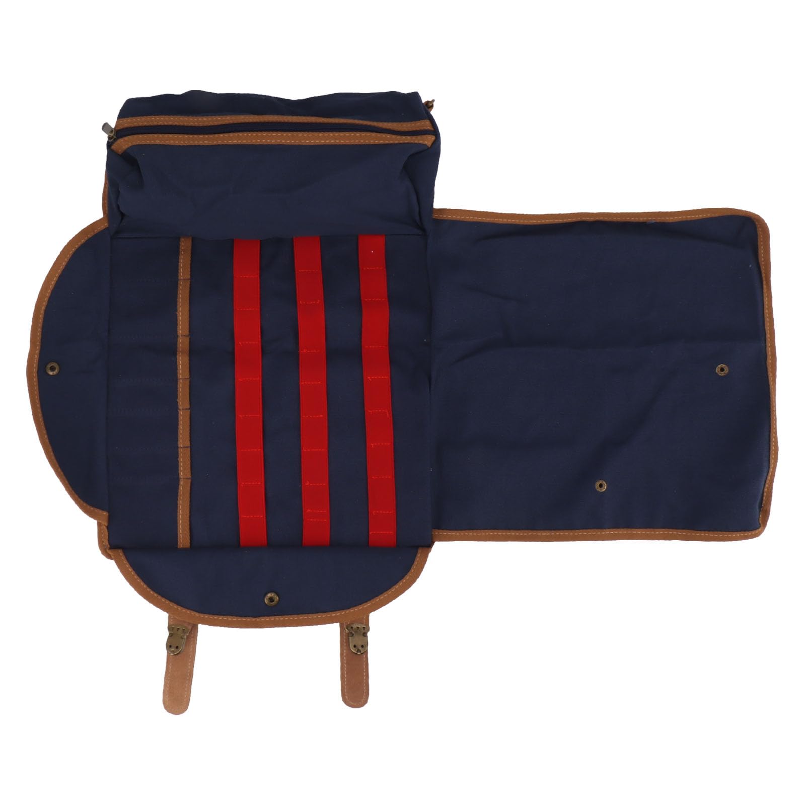 Faruxue Bartender Bag Multifunctional Portable Large Capacity Travel Bartender Kit Bag with Strap for Outdoor (blue)