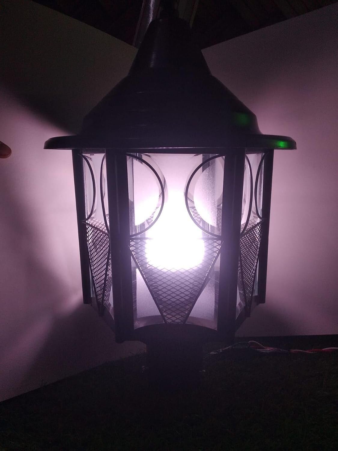Areezo Black Outdoor Modern Waterproof Gate Light/Pillar Light for Home & Garden, Path (Bulbnot Included) (Pack of 1) 1
