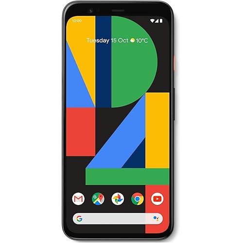 Google Pixel 4 G020M 64GB 5.7 inch Android (GSM Only, No CDMA) Factory Unlocked 4G/LTE Smartphone - International Version (Clearly White)