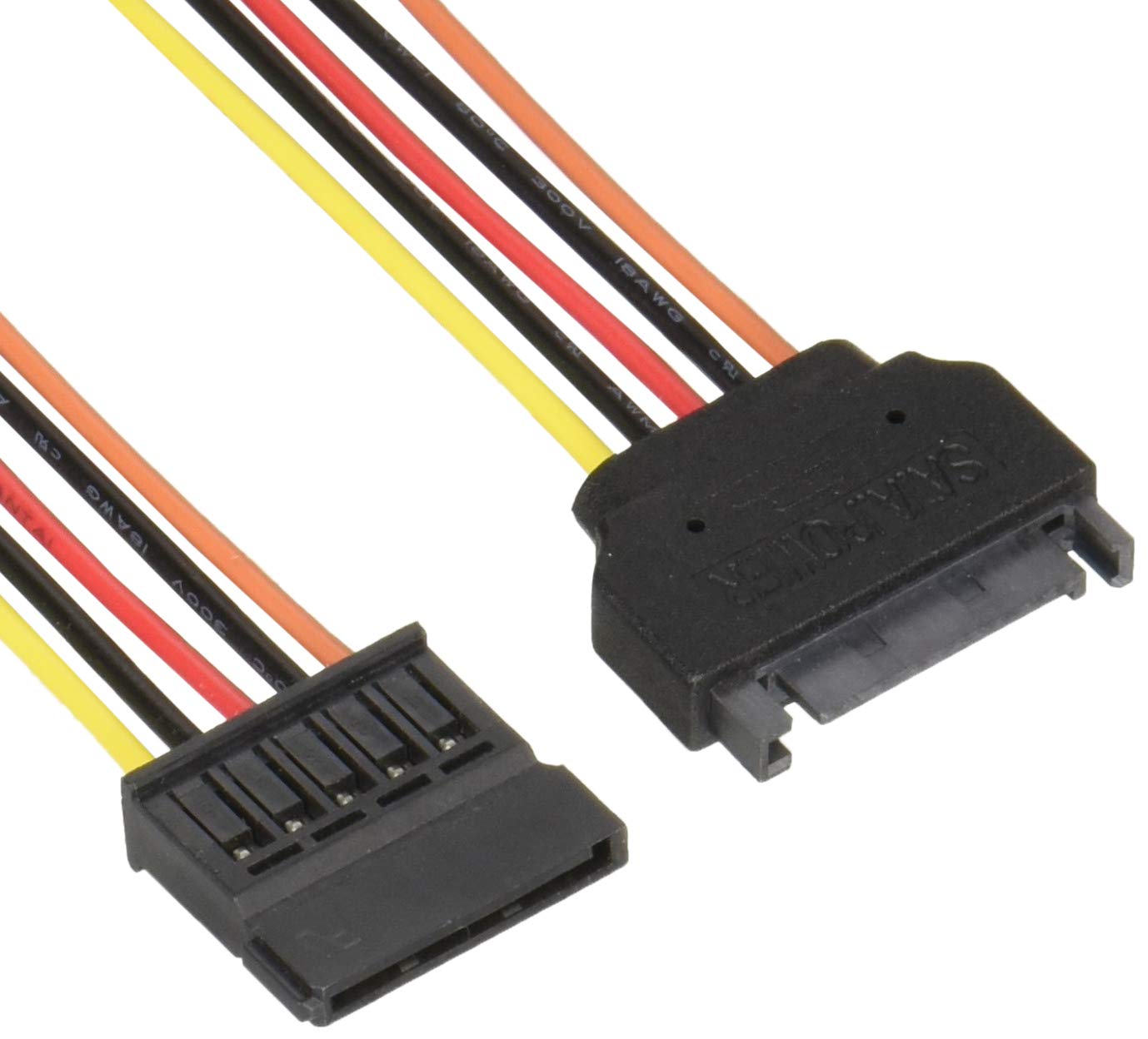 50cmスロット用延長ケーブル Amazon.co.jp: AINEX シリアルATA用電源延長ケーブル [ 50cm ] SA