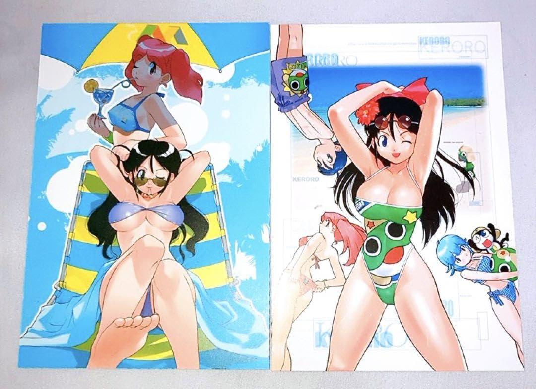 Amazon.co.jp: 日向秋 ポストカード ケロロ水着 ケロロ軍曹 : 文房具