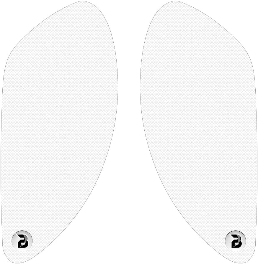 BLOQ Motorcycle Tank Grips compatible with ER-6F (2012-2017) HiGrip - CLEAR