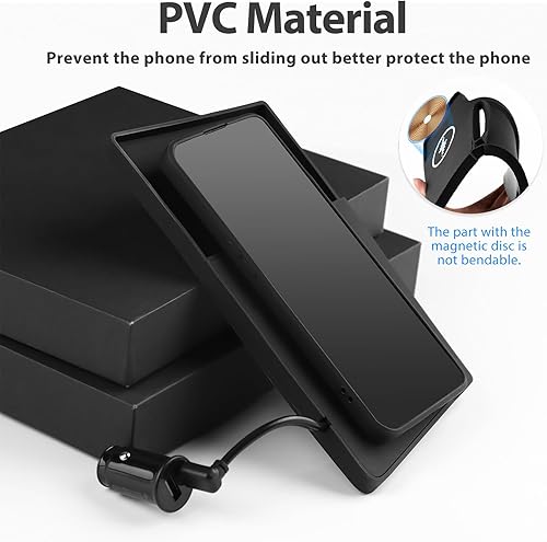 Miniatura 5 de FDAIUN para Hyundai Tucson 2022 2023 Almohadilla de carga inalámbrica de teléfono Material de silicona Puertos de carga dual Estación de cargador