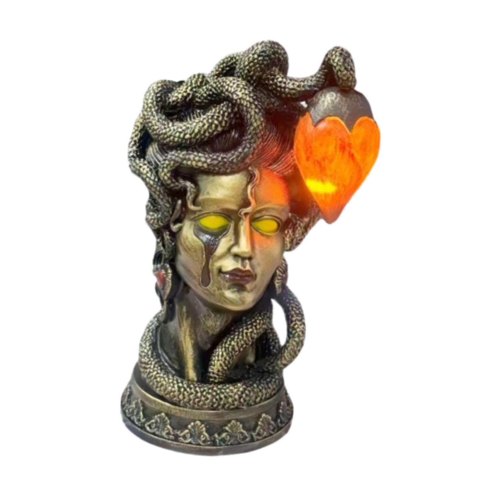 Bnf® Figurine Table Lamp Art Gothic Statue Table Light for Tabletop-image-48
