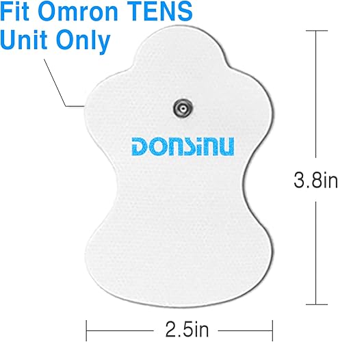 Miniatura 2 de 10 almohadillas de repuesto duraderas compatibles con Omron Tens, 5 pares de almohadillas de electroterapia de repuesto