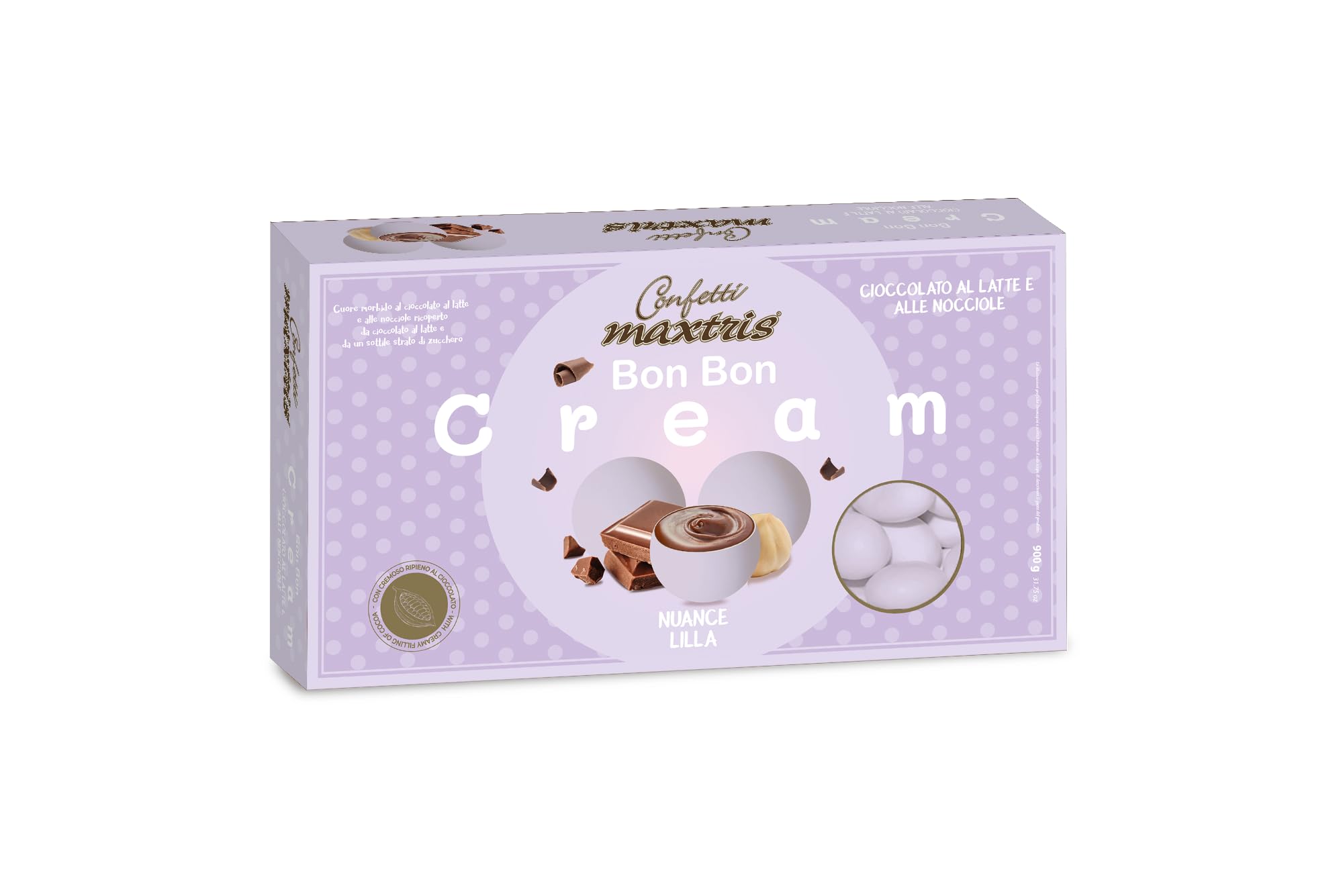 Bon Bon Cream Gianduia - Nuance Lilla, scatola 900 gr