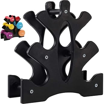 Dumbbell Stand Small Dumbbell Stand Portable Dumbbell Stand Holder Removable Dumbbell Stand Gymnastics Dumbbell Stand Weight Tree 3 Levels for Home Gym Yoga