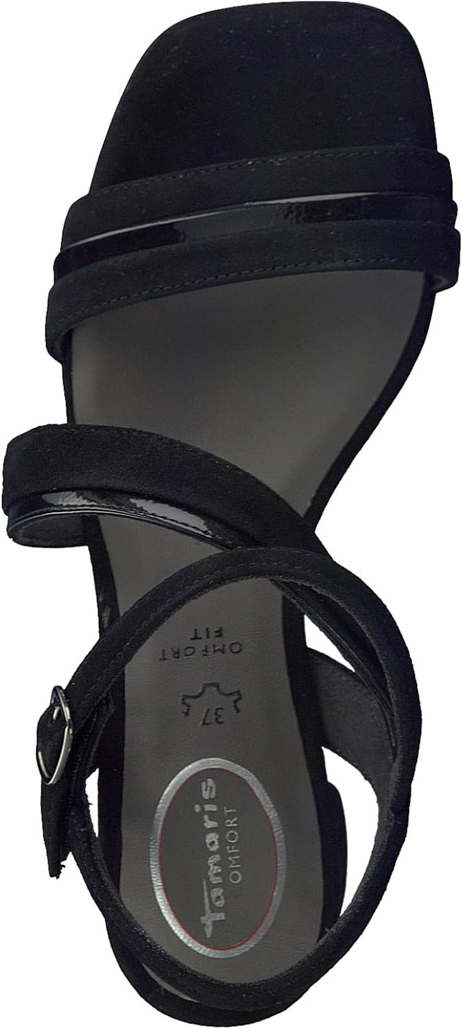 Tamaris Sandalias De Dedo - Black Glam/negro