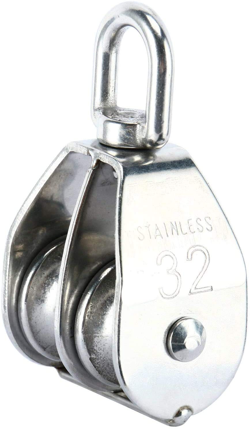 Buy Vinayakart Double M32 Pulley , Swivel 304 Stainless Steel Heavy