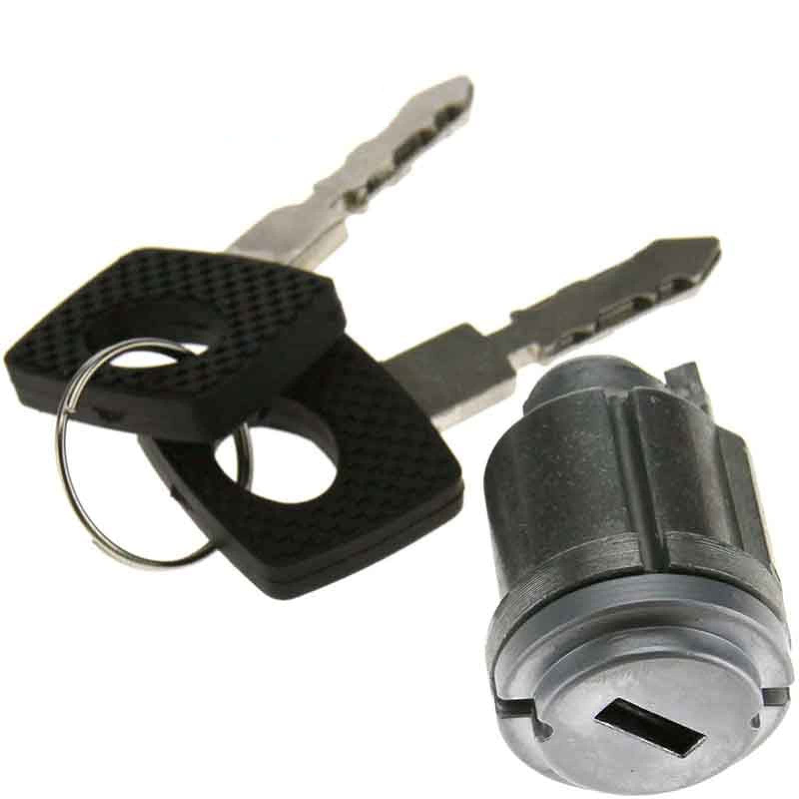 QRSLHYA Ignition Lock Switch Cylinder + Keys For Mercedes-Benz W124 W126 190DT 260E 350SD 500E E320 E420 1264600604 A1264600604