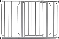 Vista 2 de Regalo Safety - Puerta de seguridad para bebés de 29 a 49 pulgadas, extra ancha para puertas e parte inferior de escaleras, puerta de seguridad