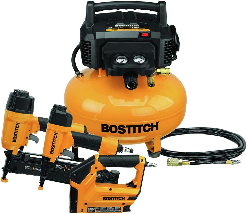 BOSTITCH Air Compressor Combo Kit