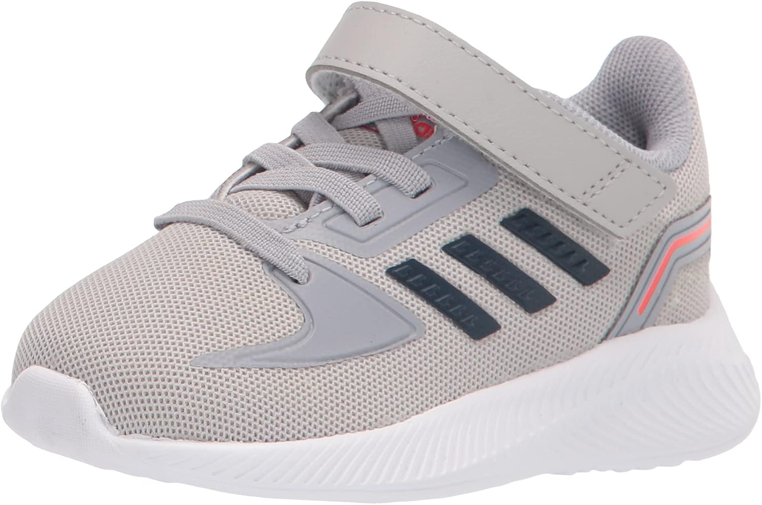 adidas Baby Runfalcon 2.0 Elastic Lace & Strap Shoe