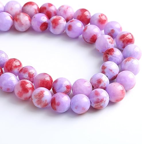 Miniatura 191 de Cuentas sueltas espaciadoras de vidrio limpio de 0.394 pulgadas para hacer joyas, pulseras y collares Vidrio limpio,Cristal ámbar,Ónix de ágata