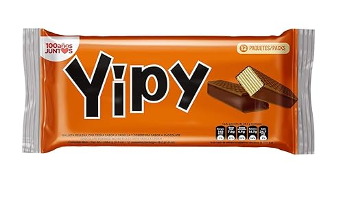 Miniatura 2 de Pozuelo Yipy Obleas  Obleas de vainilla cubiertas de chocolate  Delicioso bocadillo  106 onzas paquete de 3