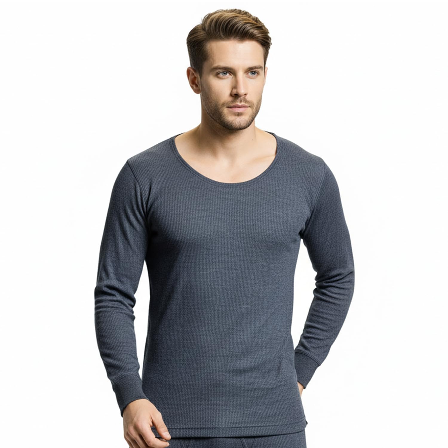 Thermal wear for Men top Warm and Comfortable Thermals top for Man Full Sleeves Body Warmer for Men Natural Insulation Thermals Cozy Thermal Undershirt Mens