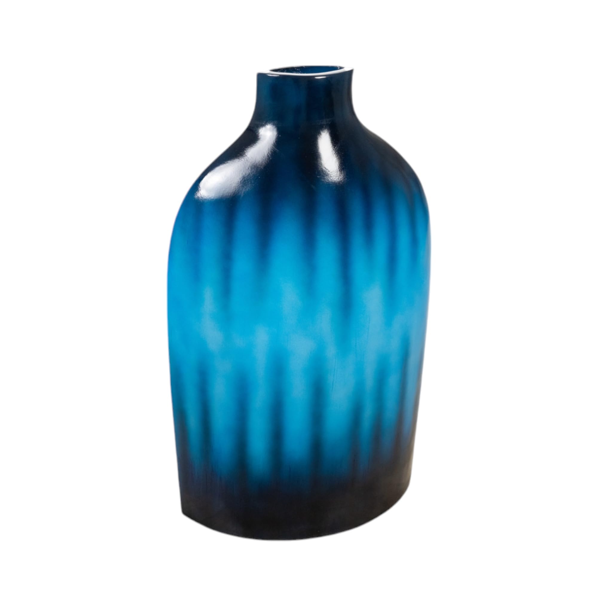 JARRON CERAMICA AZUL FORMENTERA