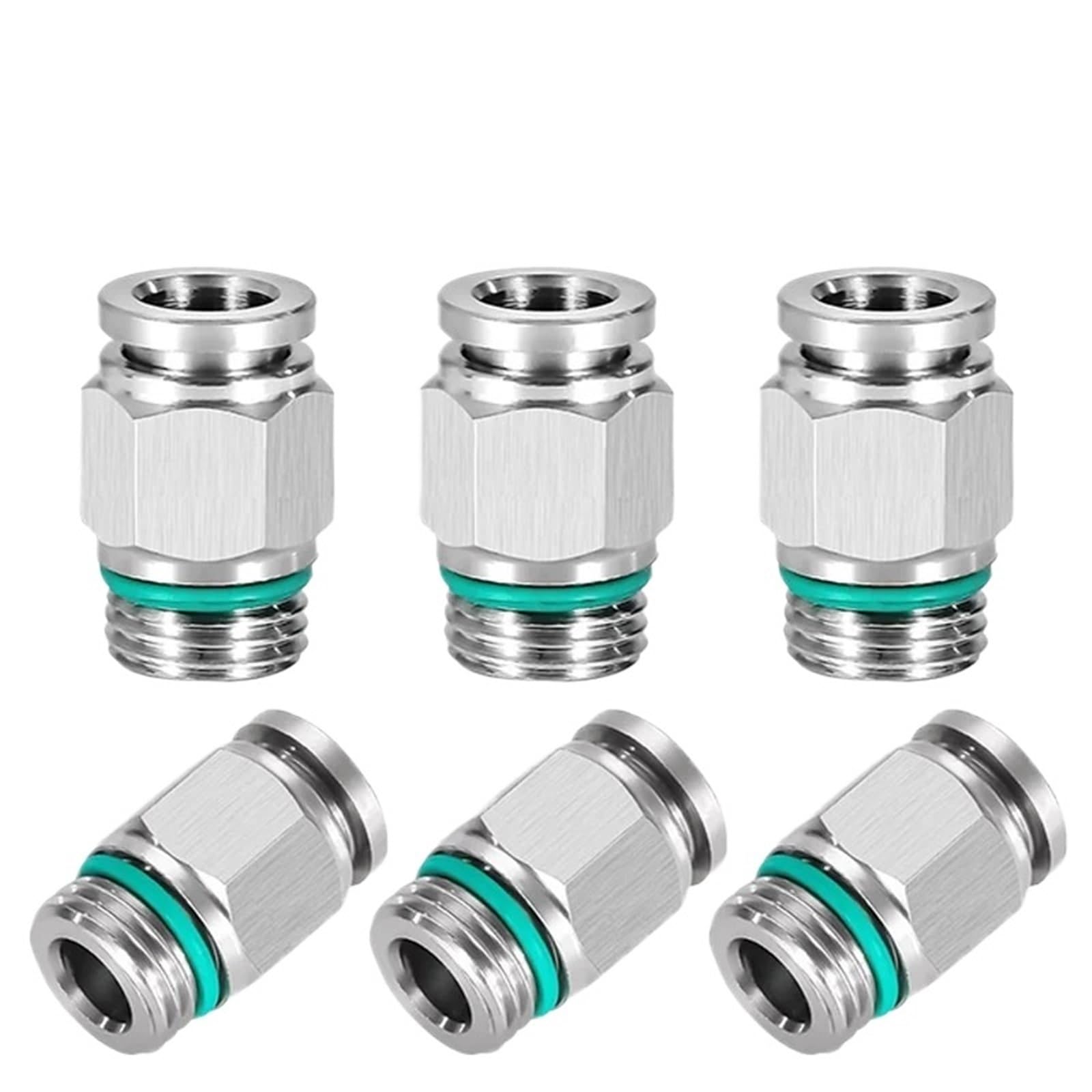 Raccord pneumatique en acier 304 inoxydable haute résistance BSP 1/2"