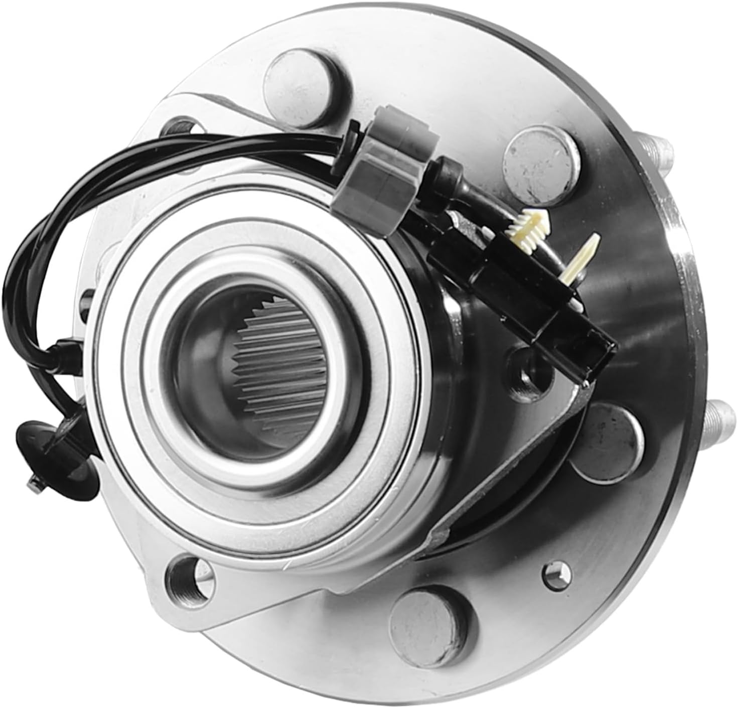 515160 Front Wheel Hub Bearing Assembly 6-Lug w/ABS Fit for Chevrolet Silverado 1500 14-18, Suburban Tahoe 15-20, GMC Sierra 1500 14-18, Yukon Yukon XL 15-20, Escalade 15-20 4WD