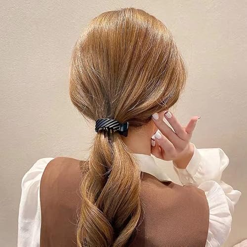 High Ponytail Hair Clips For Women, Small Matte Hair Claw Clip For Women Girls Strong Non Slip Jaw Clips For Medium Long Hair Shark Hairpin Hair Clip Hair Styling Accessories #TOP2