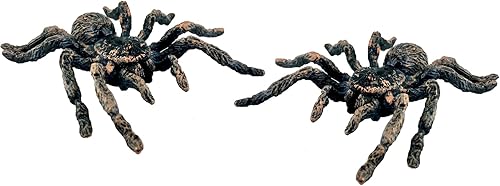 Miniatura 3 de Araña gigante realista, araña falsa, modelo de acción de araña, figuras de juguete de insectos realistas, accesorios de broma de Halloween,