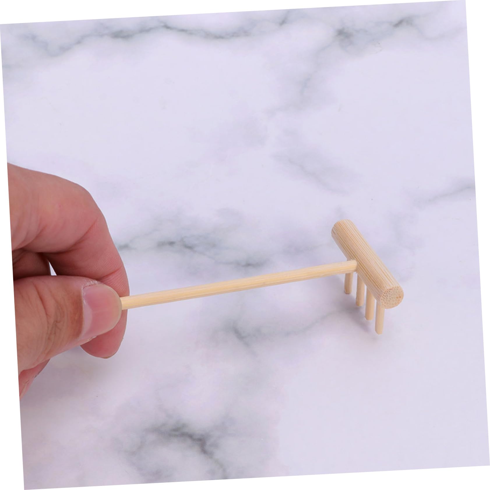 BESTonZON Miniature Rake Zen Garden Sand Rake Zen Garden Bulk Desktop Zen Garden Tool