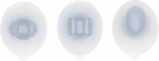 Set 3 Crochets Ventouse OXO Good Grips - Porte-rasoir, Brosse à Dents, Serviette