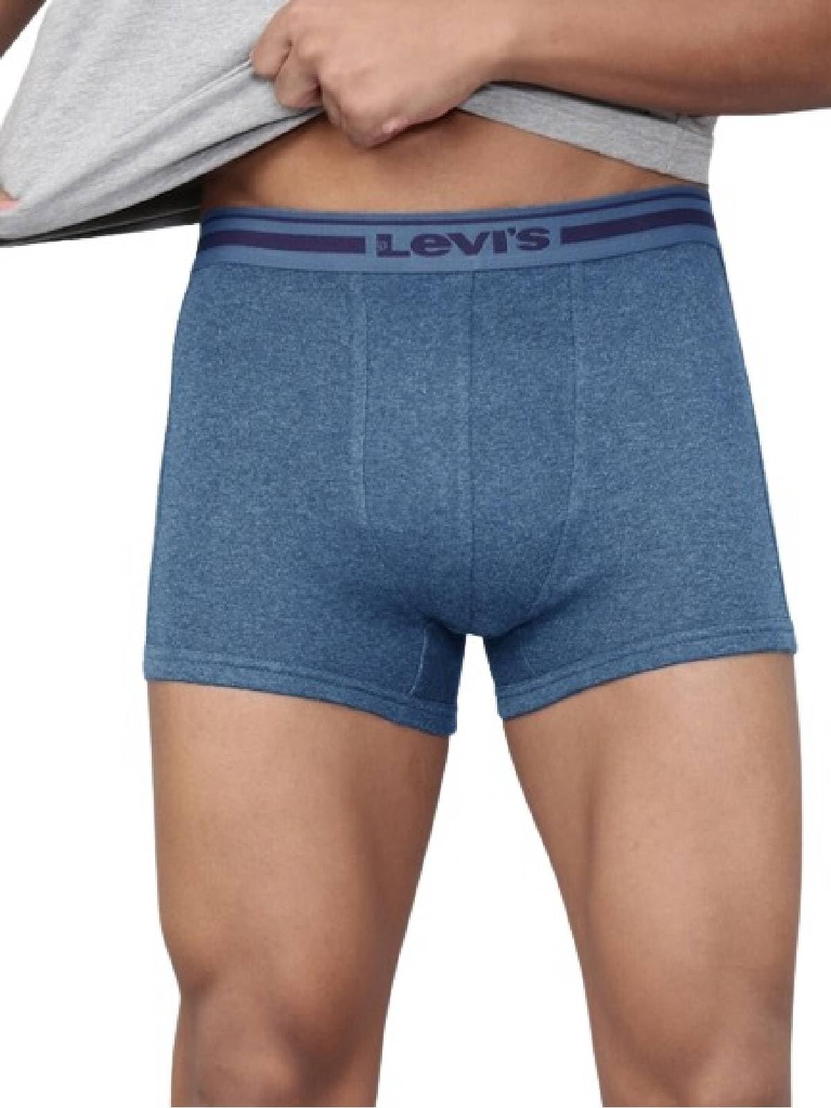 Levi's 003 Men's Pure Cotton Solid Trunk - Mid Rise, Inner Elastic Waistband (Pack of 1)