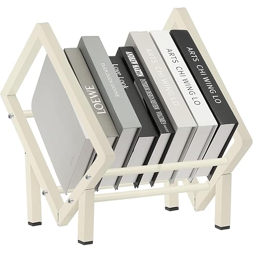Decorative Stainless Steel Desk Bookshelf 11.8