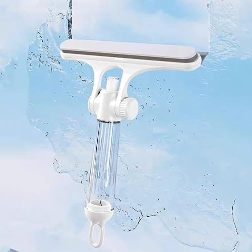 Multifuncional escobilla de ducha 3 en 1, escobilla de goma para puerta de cristal de ducha, cabezal de cepillo de manchas, se aplica a puertas de