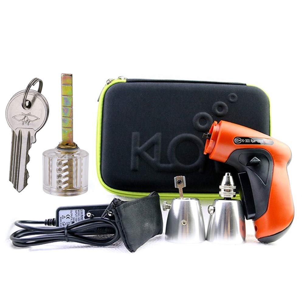 Buy Loboo Idea Electrical Lock Pick with Cylinder Lock. Cordless