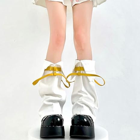 【BONNAE】Strap leg warmer Strap leg warmer (Black) - bonnae