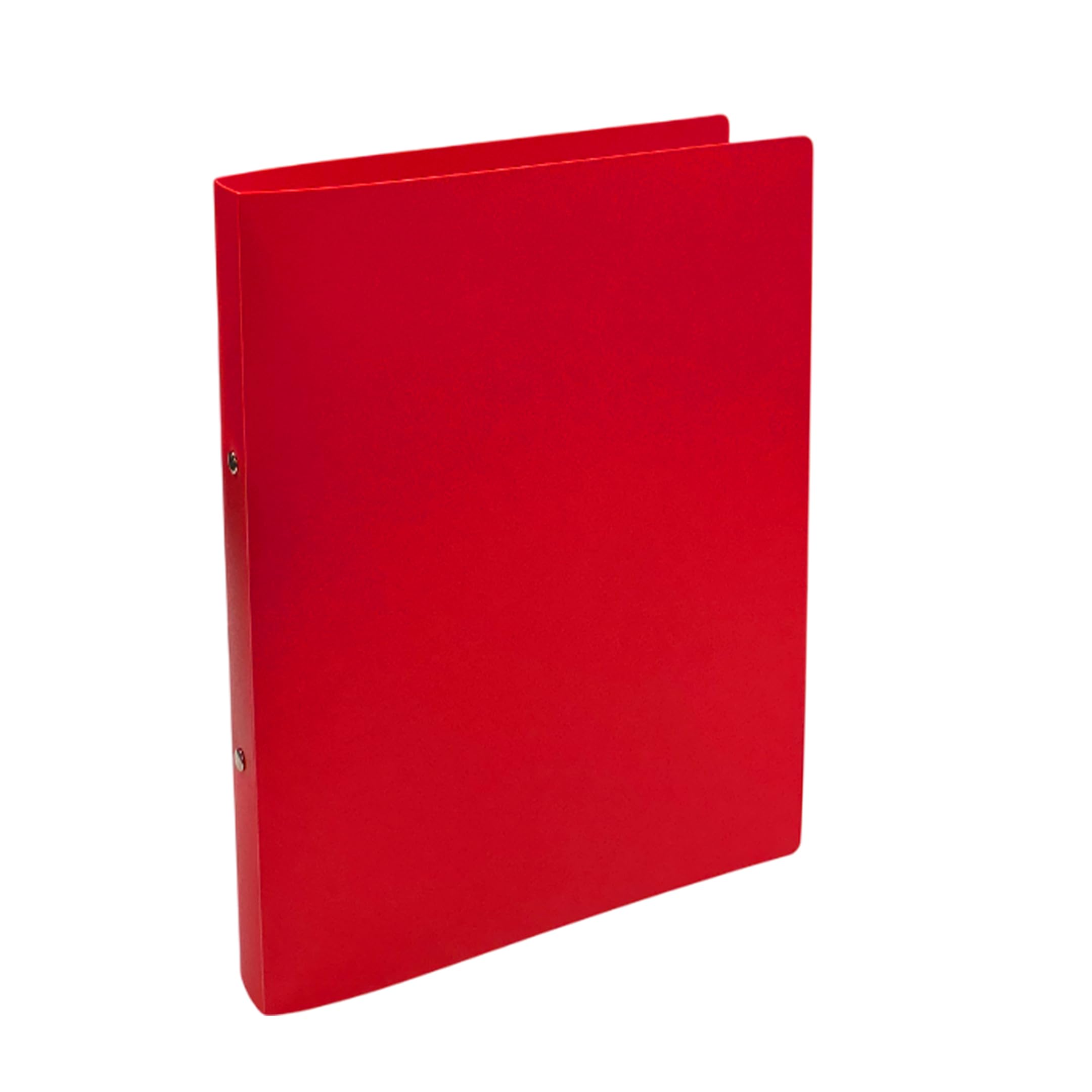 Janrax A4 Red PP Ring Binder – 25mm Spine, 2 O-Ring Mechanism, 700 Micron Durable Cover