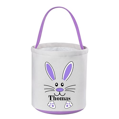 Cesta de Pascua para niños, cestas de Pascua personalizadas para niñas y niños, cestas de Pascua para regalos, bolsas de cesta de Pascua, cesta de