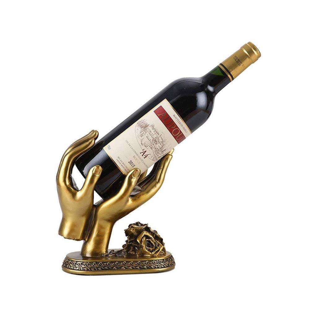 Casier à vin en résine sculptée pour décoration haut de gamme de cave et bar