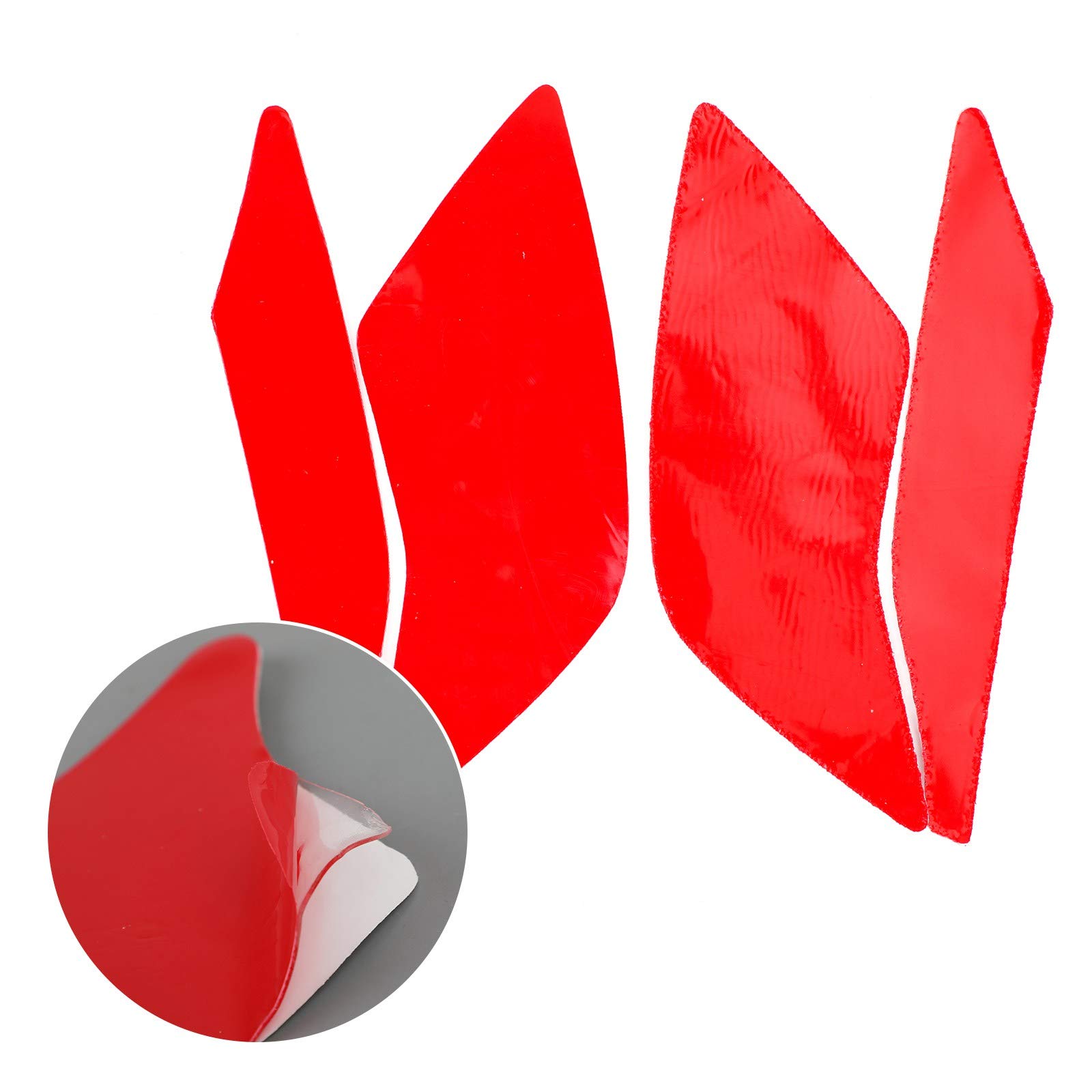 Topteng Lot 4 Poignées Grip Réservoir Moto Yamaha YZF R1 / R1M 2015-2020 – Protection Antidérapante Noire
