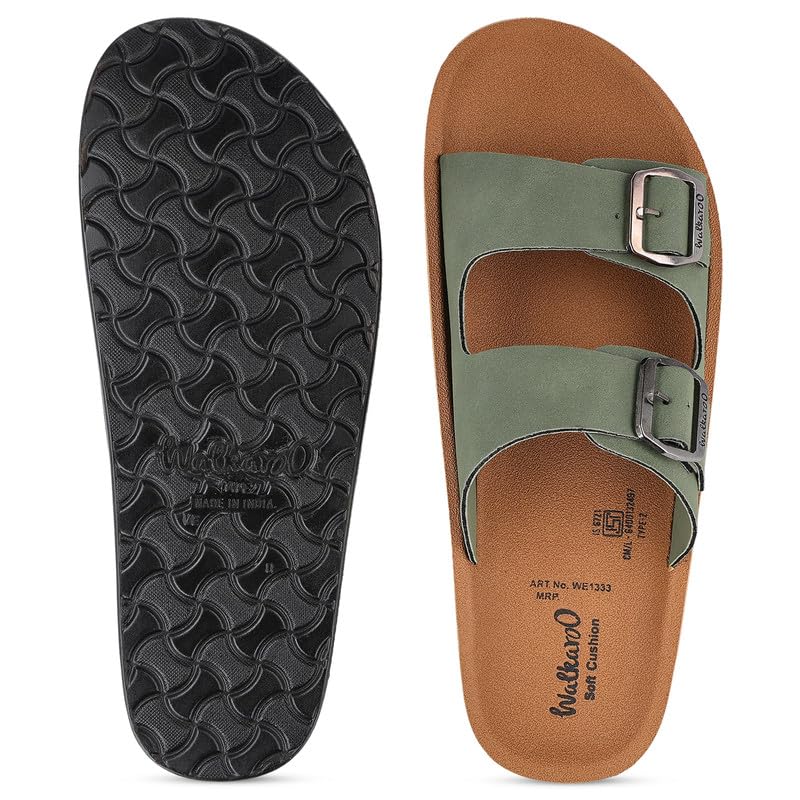Image of WALKAROO Men's Fashion Sandal with Cushion Insole and Lightweight - WE1333