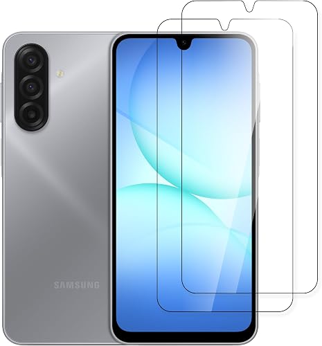 Nextway 2 Pack 9D Tempered Glass Screen Protector Compatible with Samsung Galaxy A17 | Full Coverage | Ultra HD Clear | Scratch Resistant | Edge-to-Edge Protection