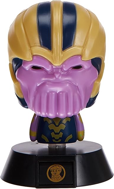 Paladone Thanos Icon Light BDP Disney Marvel Collectable Ideal for Kids Bedrooms, Office and Home Pop Culture Gaming Merchandise, Multi-Colour