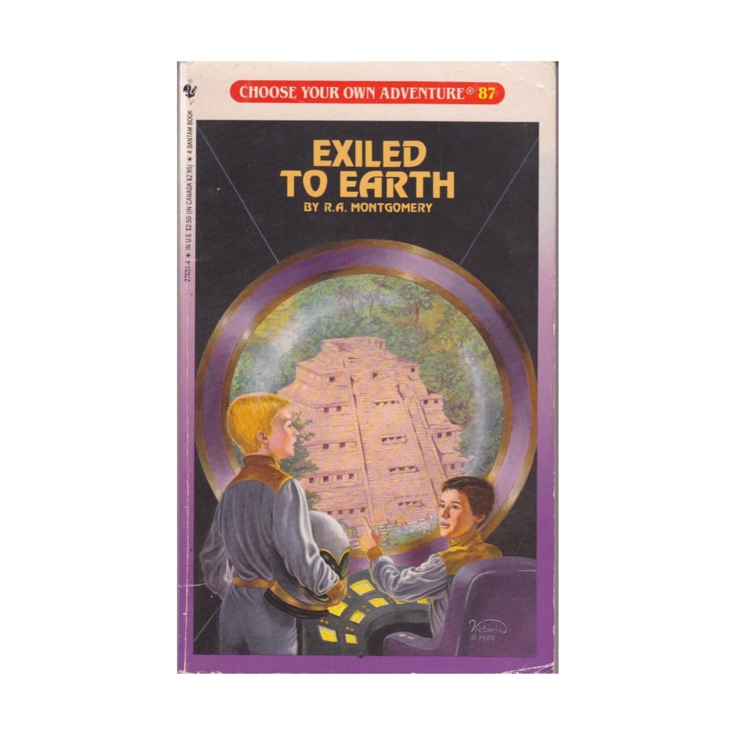 Buy EXILED TO EARTH: 87 (Choose Your Own Adventure S.) — BookShops.in
