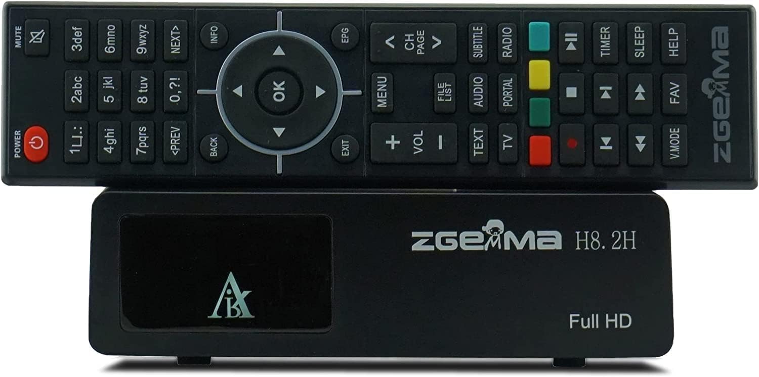 Zgemma Zedo H8.2H Full UHD with DVB-S2X+DVB-T2/C E2 UHD Combo Satellite Receiver