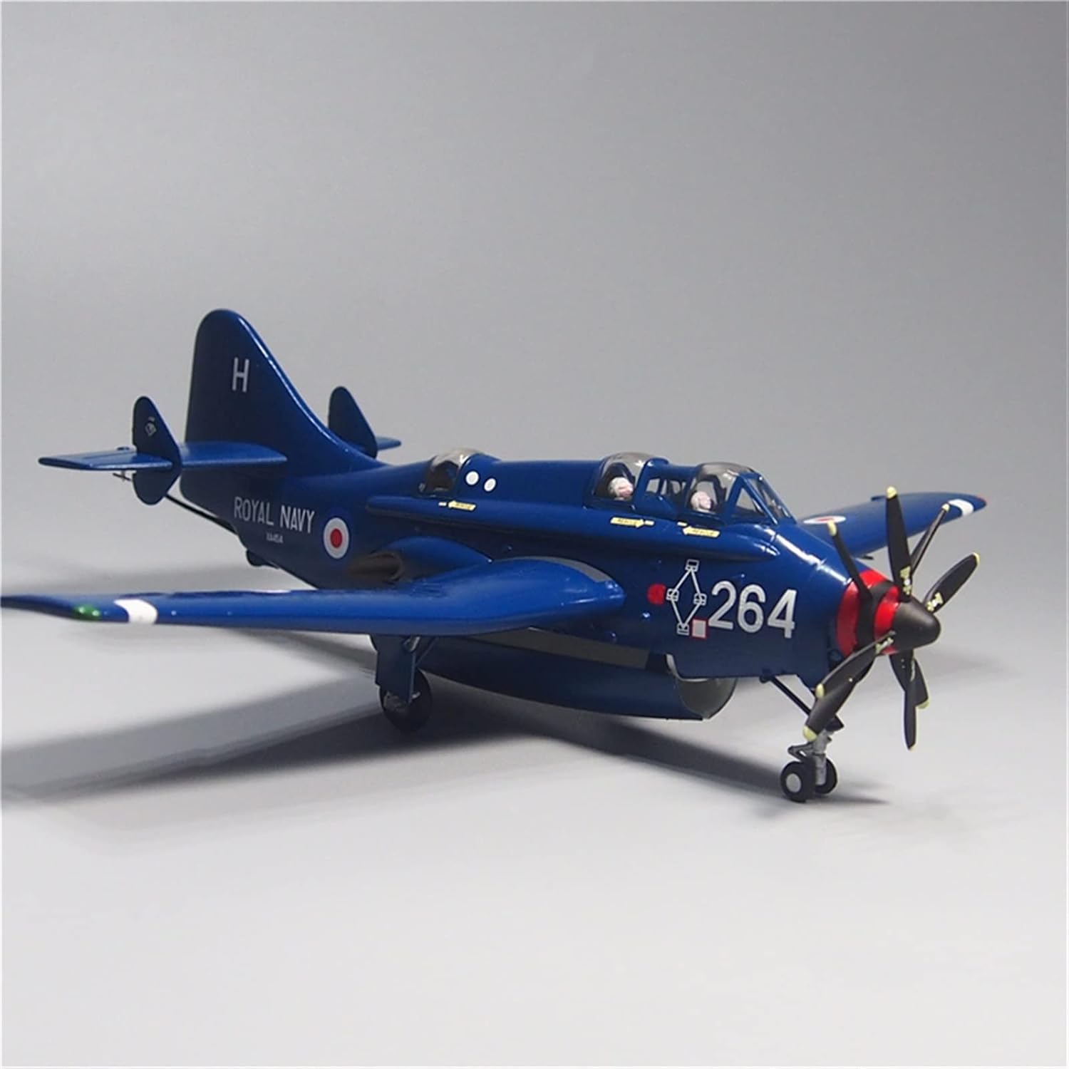 1 72 Gannet Anti-Submarine Aircraft Alloy Die-Casting Model Simulation for Fighter Toy Plane Hobby Playgame Kit