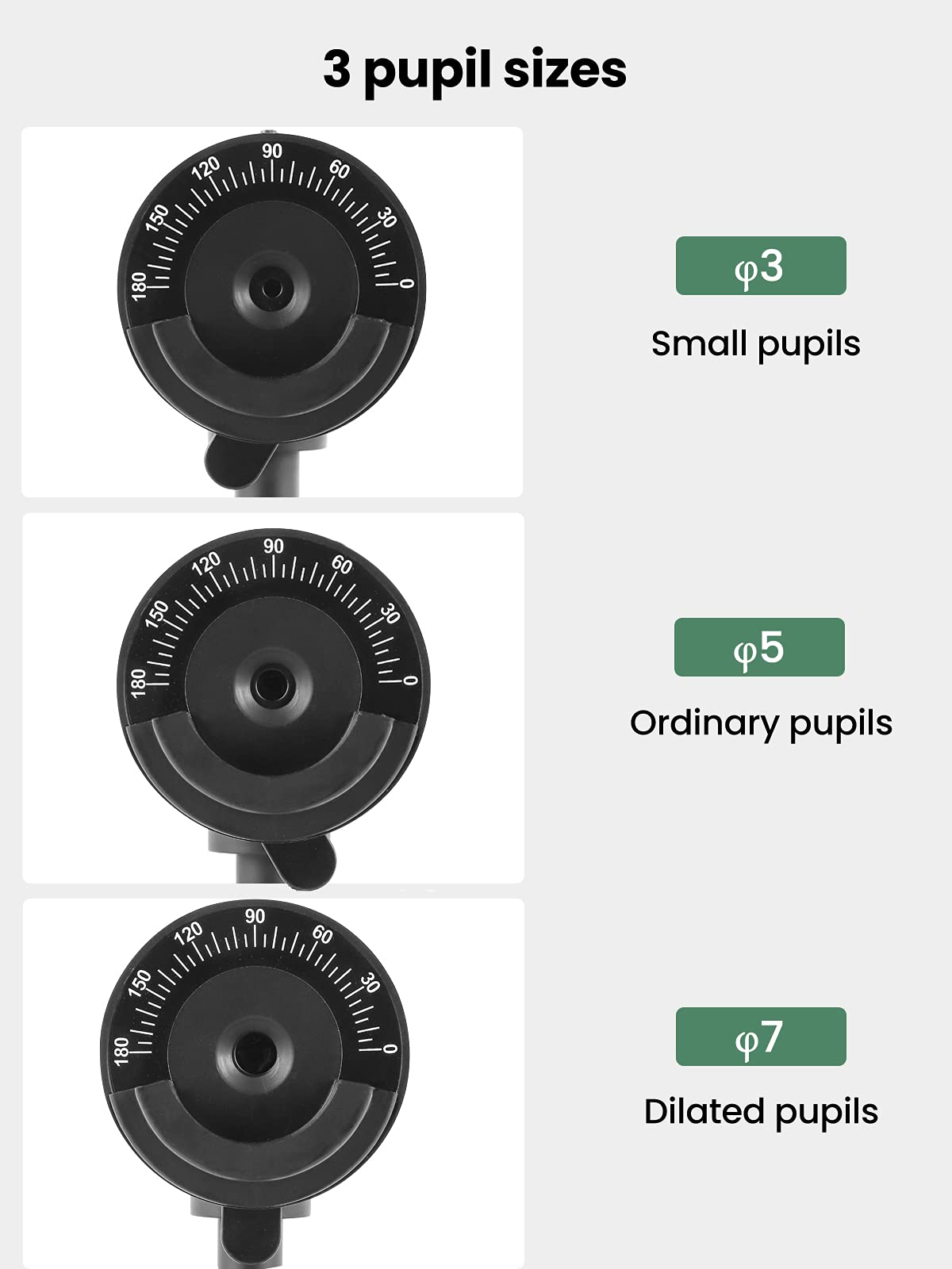 Huanyu Retinoscope Schematic Eye Model Eye for Retinoscopy Practice