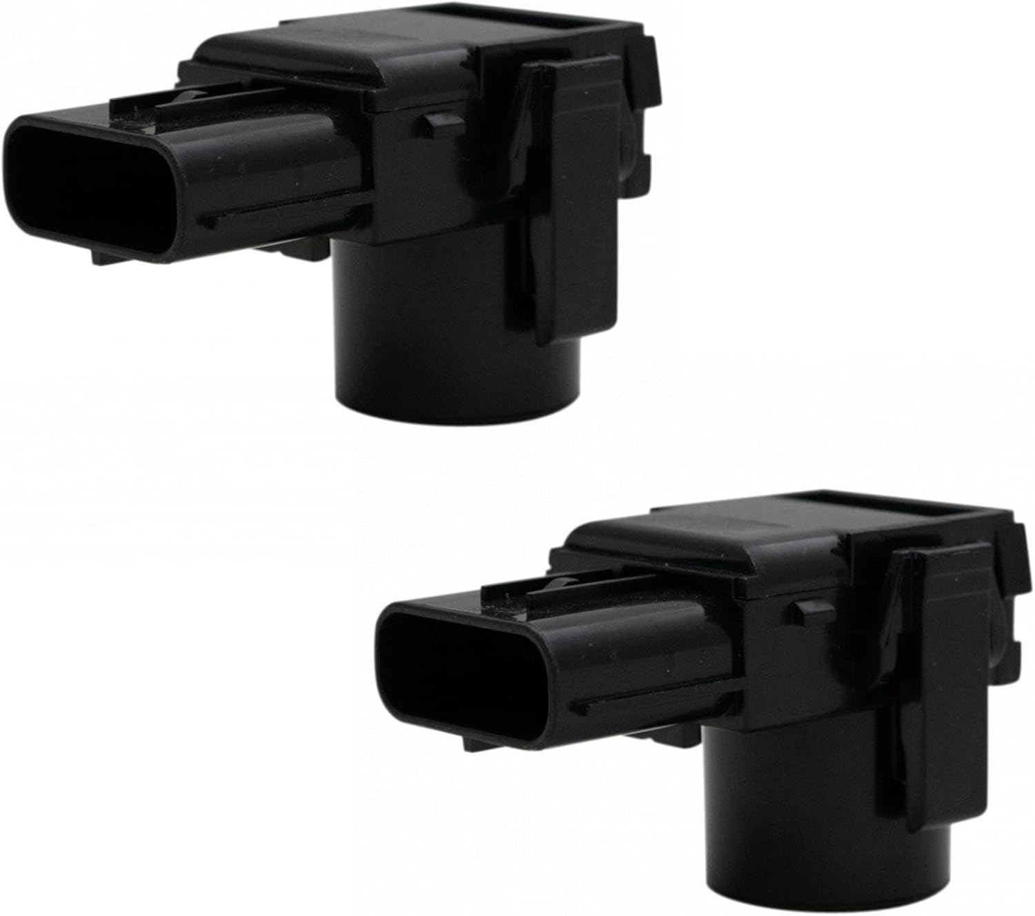 TRQ Rear Parking Assist Sensor Set Compatible with 2011-2014 Toyota FJ Cruiser 2007-2013 Tundra